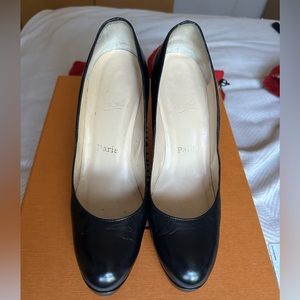Christian Louboutin leather pumps